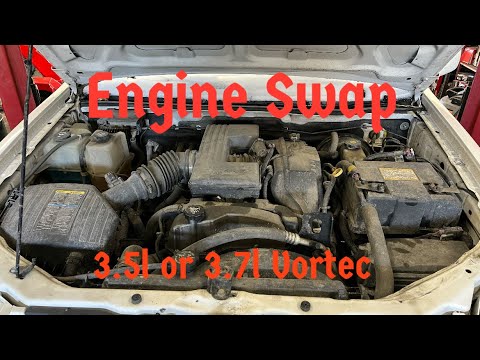 How to remove the engine out of a Chevy Colorado, Hummer, and GMC Canyon for model years 2004 – 2012