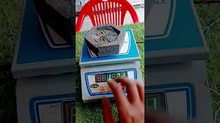 Weight Scale Calibration Process