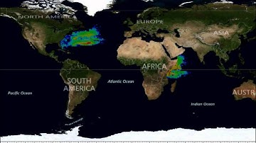 First Advective Dispersal Experiment