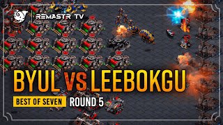 STARCRAFT FASTEST COREANO Bo7 🇰🇷 BYUL vs LEEBOKGU 🇰🇷 ROUND 5