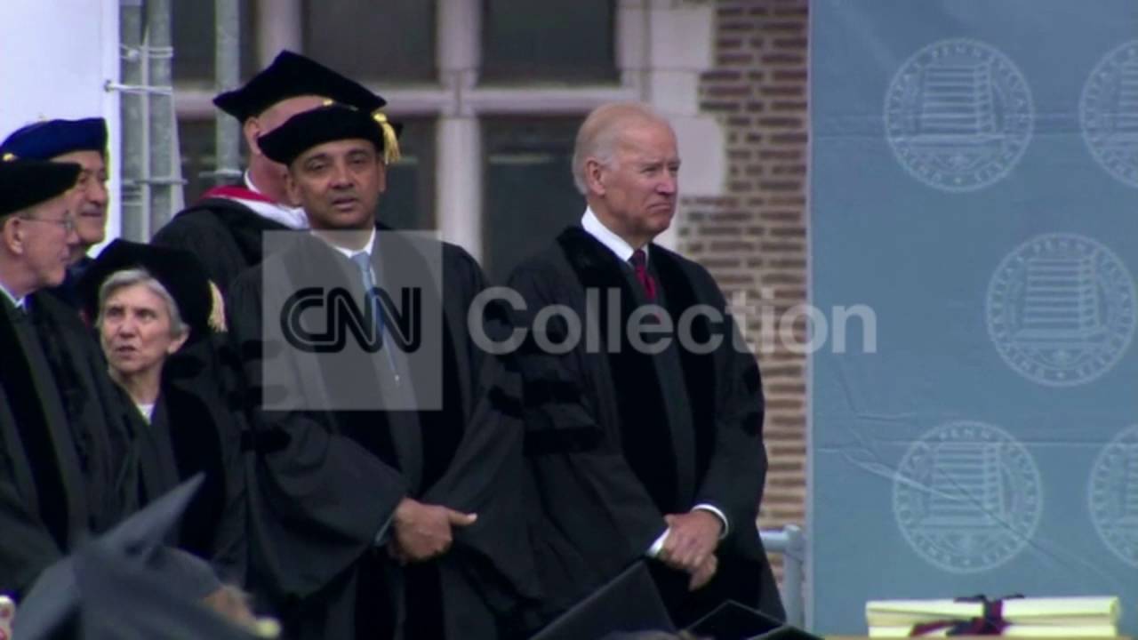 PA:BIDEN UNIVERSITY OF PENNSYLVANIA- WALK UP
