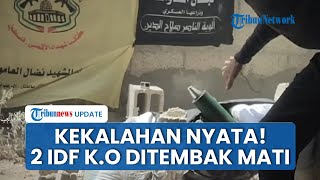 2 Tentara Israel Ditembak Mati, Pos Komando Juga Ikut Diledakkan Dengan Roket Rajum Al-Qassam