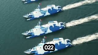 💥Type 022 Missile Boat: China’s Stealth Sea Killer is BACK! 🚤🇨🇳 #technology #missilewarfare #tech 