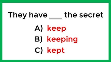 English Grammar Test: 80% Can