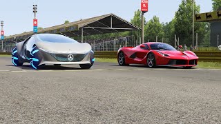 Mercedes-Benz Vision AVTR vs Ferrari LaFerrari