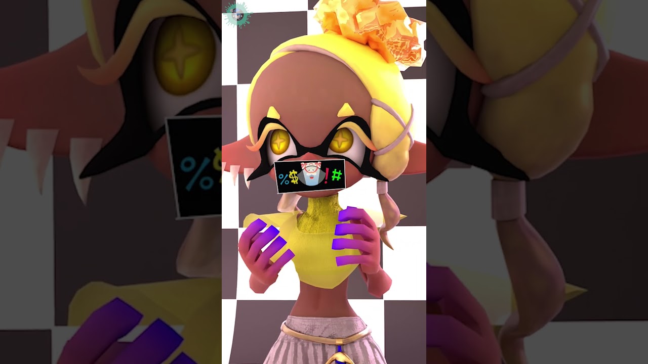 Frye Saying Bad Words | Splatoon Animation 