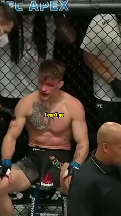 UFC Fighter Quits Mid Fight!