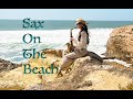 Sax on the beach  celia baron