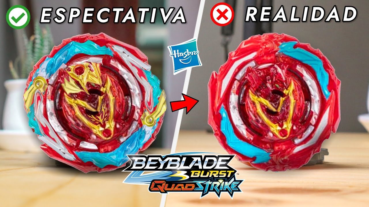 Hasbro - Beyblade - Beyblade Quad Strike: jogo e batalha de peões sortidos  (Vários modelos) ㅤ, BEYBLADE