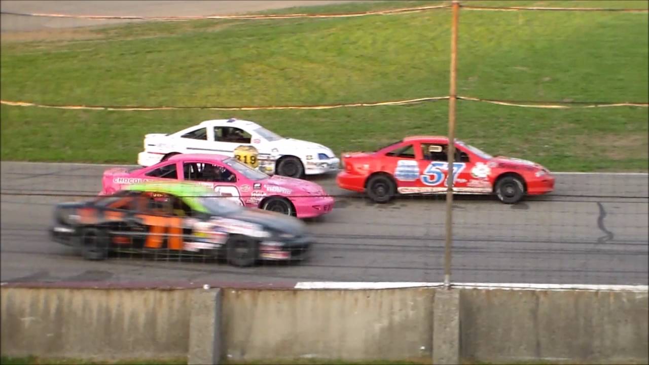Columbus Motor Speedway Crazy Compacts June 11, 2016 - YouTube