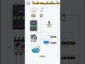 Automatic water supply control circuit of liquid level relay #electrical #circuitdiagram #popular