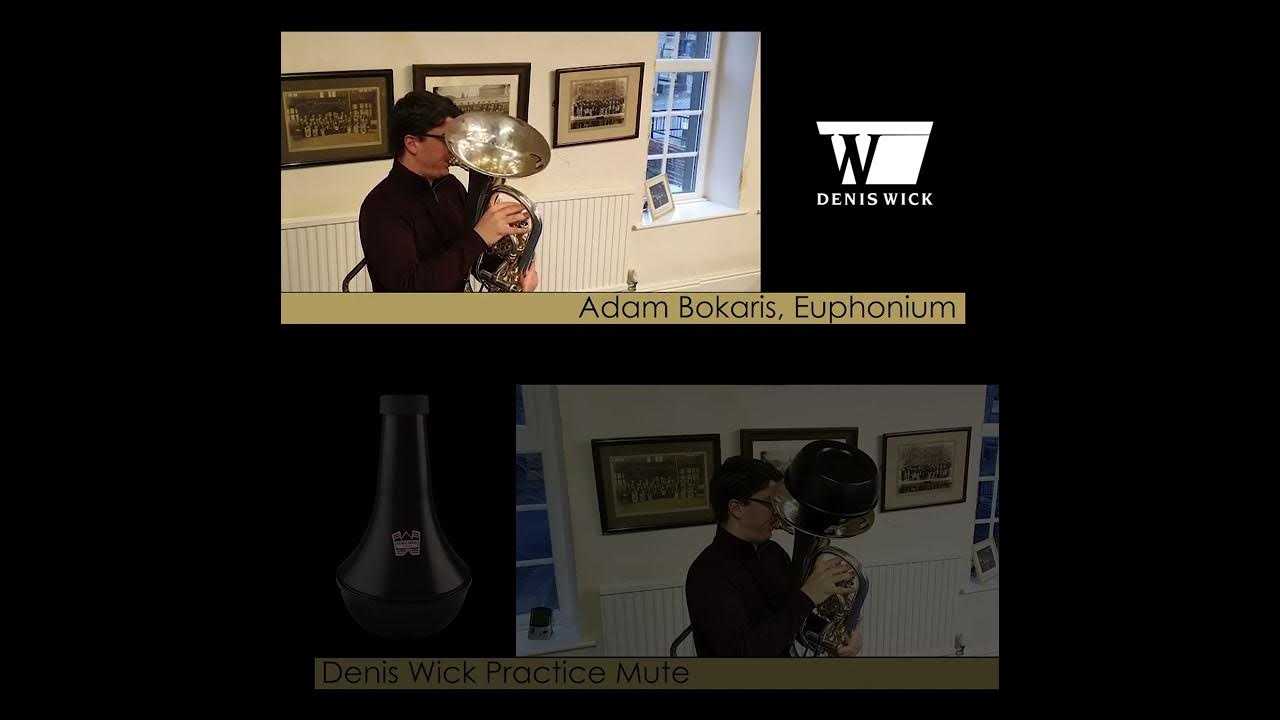 Listen, Compare, Learn Denis Wick Euphonium Practice Mute Demo YouTube