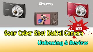 Sony Cyber Shot Dsc W510 Digital Camera Unboxing & Review || Hindi