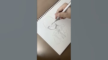 Anime boy drawing so cute #fyp #shorts