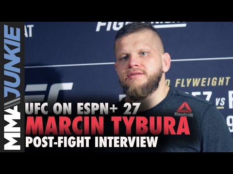 UFC on ESPN+ 27: Marcin Tybura post fight interview