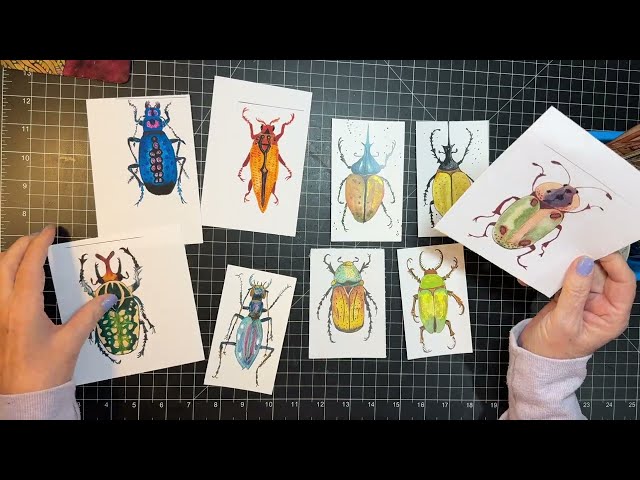 Craft with Me! - Bug Journals! - New Shops on Etsy!