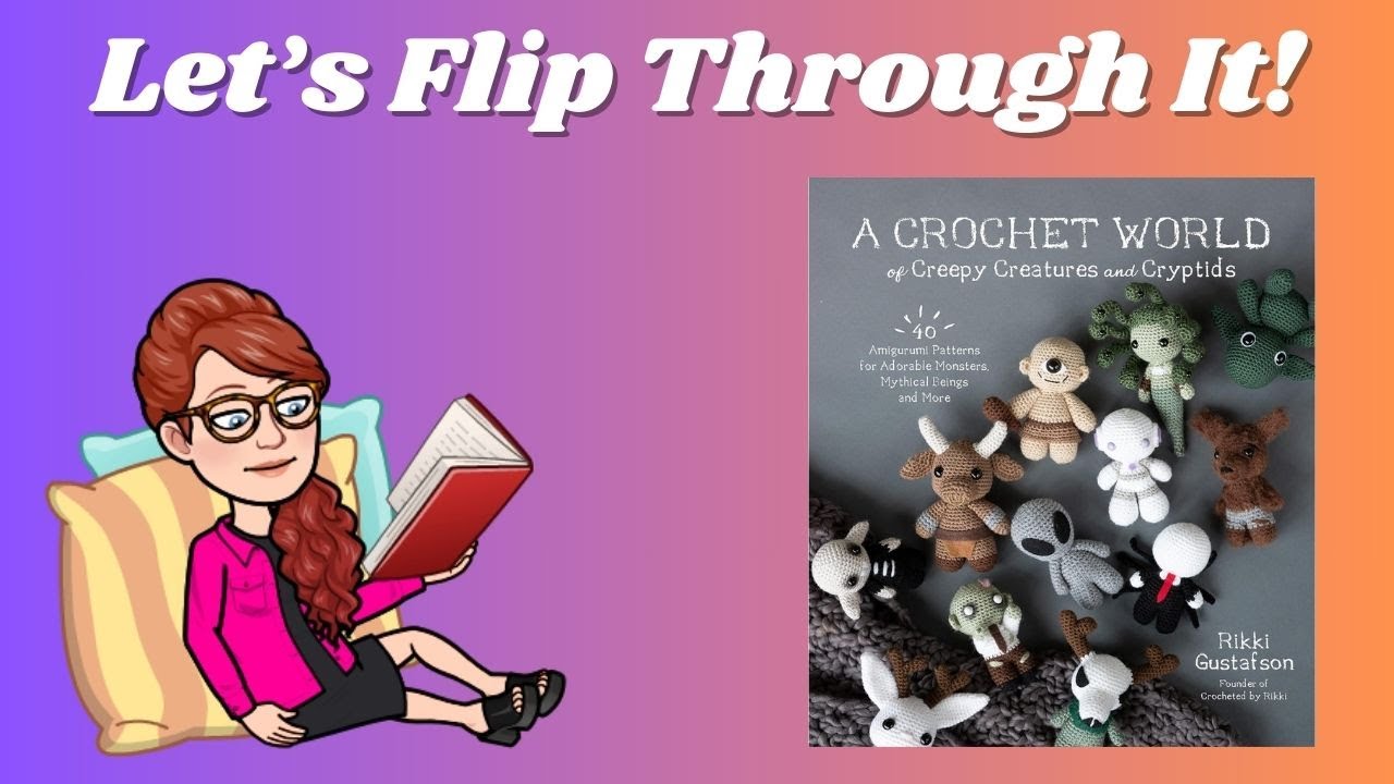 a crochet world of creepy creatures and cryptids｜TikTok Search