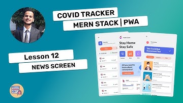 Covid Tracker L12 | Making News Screen