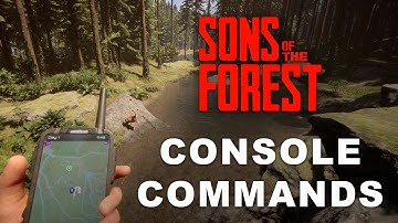 How to Use #SonsOfTheForest Commands! #Nitrado