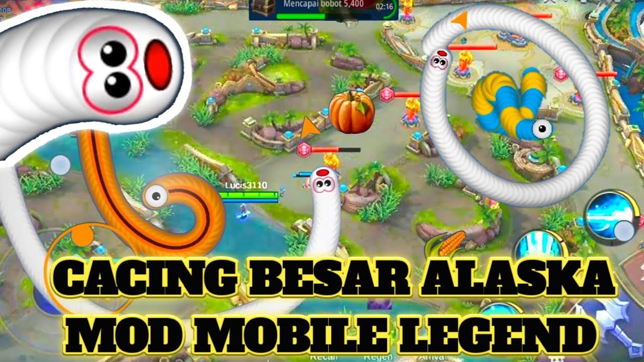 Game cacing besar alaska mod mobile legend|#1 - YouTube