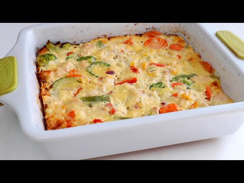 Божественный Ужин!Потрясающе Вкусная Куриная Запеканка!