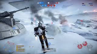 Video thumbnail of "STAR WARS Battlefront 2 Supremacy on Hoth (Empire VS Rebel Allaiance)(Online Gameplay)"