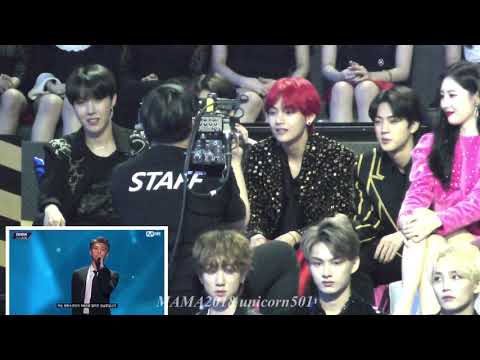 Bts Reaction To Rm Speech Mama2018