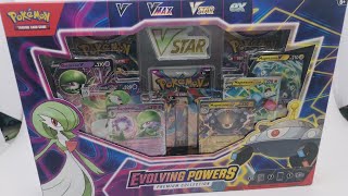 Pokémon TCG kartičky: Evolving Powers Premium Collection box - CZ unboxing a recenze