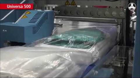 Kallfass Universa 500 Side Sealer Shrink Wrapping Textiles (Laundry)