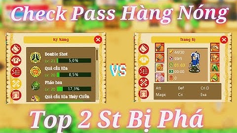 [ HTTH - Zoro TV ] - Check Pass Con Hàng Top 2 ST Bị Phá Nát !!