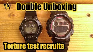 Double Casio Unboxing - Torture test recruits have arrived!!