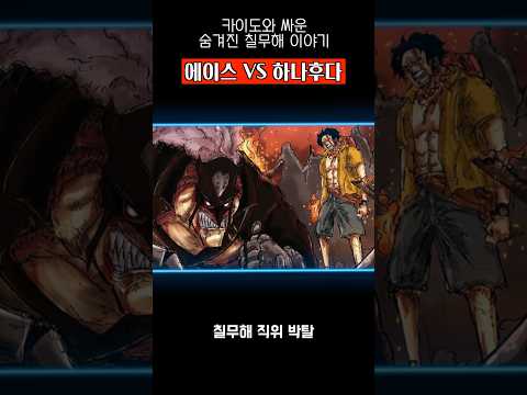 충격 <strong>칠무해</strong> 박탈 에이스 VS 하나후다 이야기 #원피스 #shorts