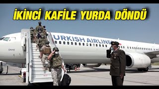 Afganistandaki Türk Askerlerinin Ikinci Kafilesi Ankaraya Ulaştı