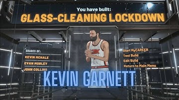 NBA 2K22 Kevin Garnett Current Gen Build - Best PF builds - 2K Legends of the game build