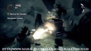 Alan Wake Walkthrough - Episode Six: Departure Part 7 Boss Fight: The  Tornado - YouTube