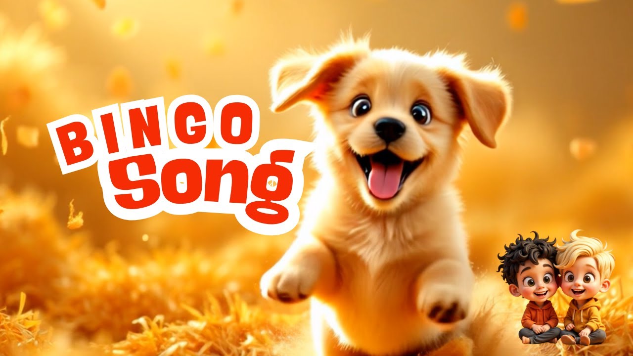 🐶 B-I-N-G-O Song for Kids | Classic Nursery Rhyme with Clapping by Baby ...