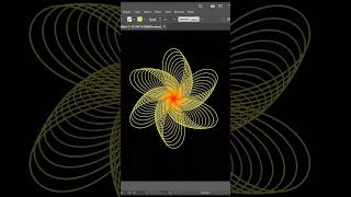 How to Create Abstract Mandala Design in Adobe Illustrator cc #illustration