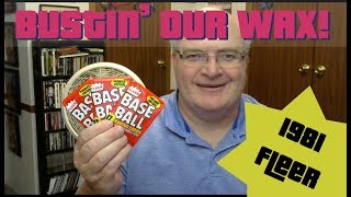 1981 Fleer (3 packs!) - BUSTIN OUR WAX