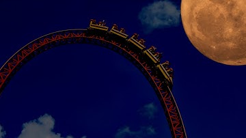 Hersheypark Storm Runner POV HD "AT NIGHT" Roller Coaster Front Seat On Ride Dark GoPro Video