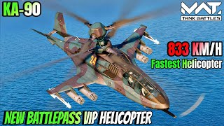 Ka-90 - Upcoming Battlep Vip Helicopter Review & Gameplay Mwt Tank Battles
