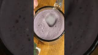 BOBA MILK TEA TARO #shorts #short #milktea #milkshake  #asmr
