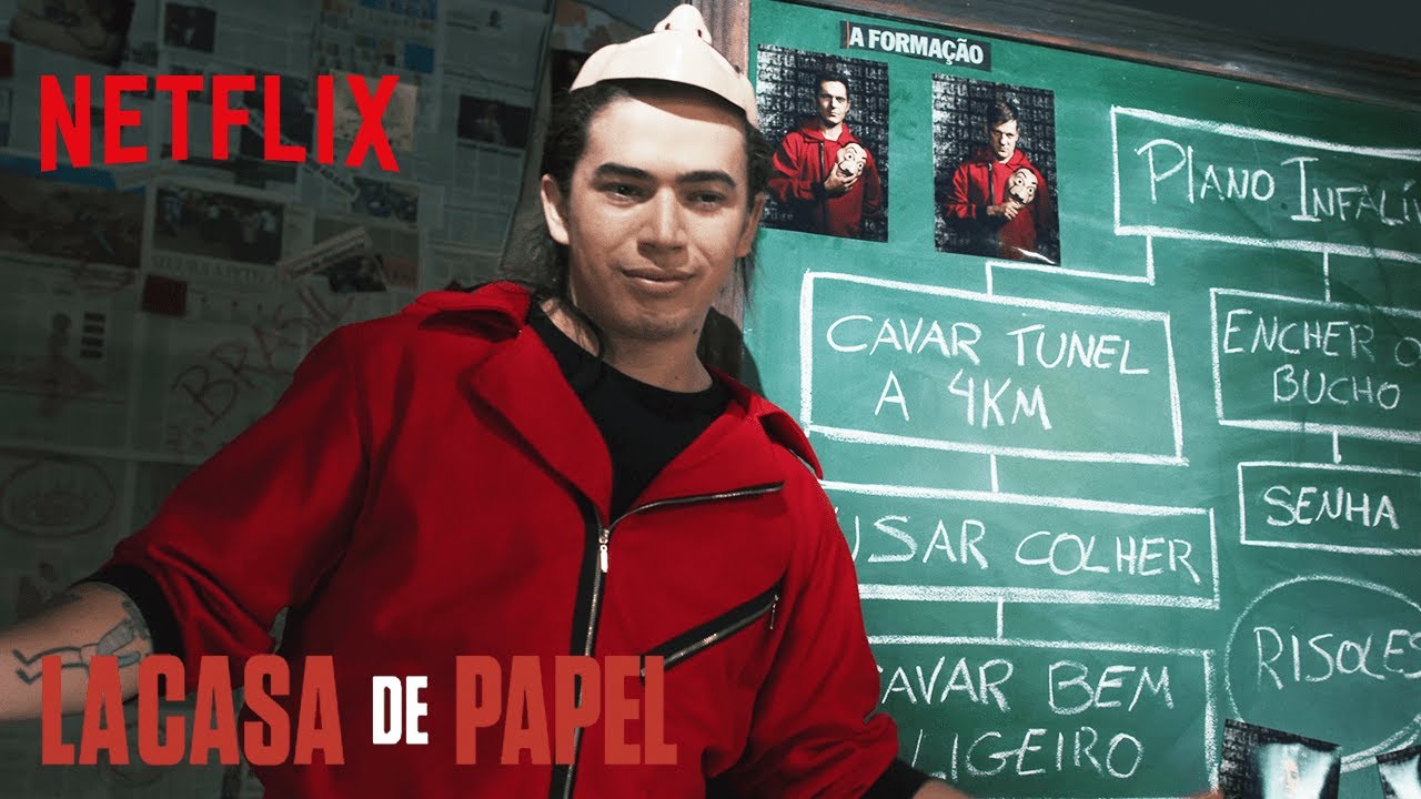 Whindersson Nunes também quer La Casa de Papel pra ontem | Netflix Brasil
