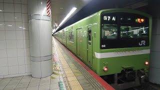 201系近ナラND604編成 JR難波発車 #201系