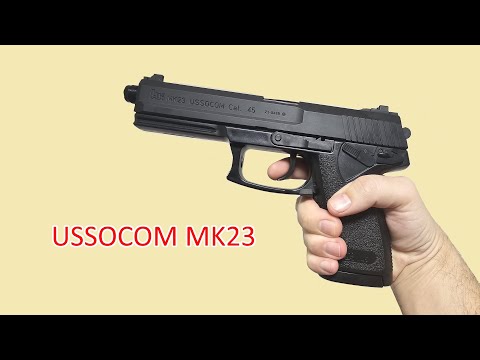 Realistic USSOCOM MK23 Airsoft Gun | Heckler & Koch Mark 23