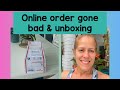 Online order gone bad  unboxing