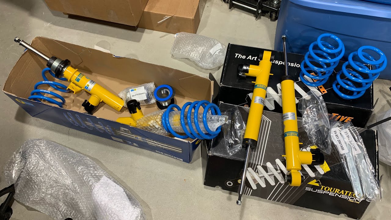Unboxing: Golf-R Bilstein 49-255874 B16 (DampTronic) - YouTube