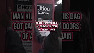 NYC subway passenger dies in Brooklyn when bag gets caught in train doors, police say