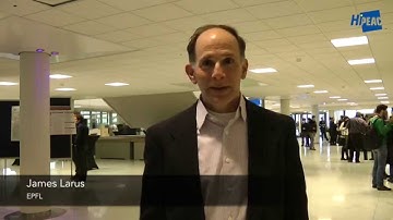 James Larus @ HiPEAC 2015