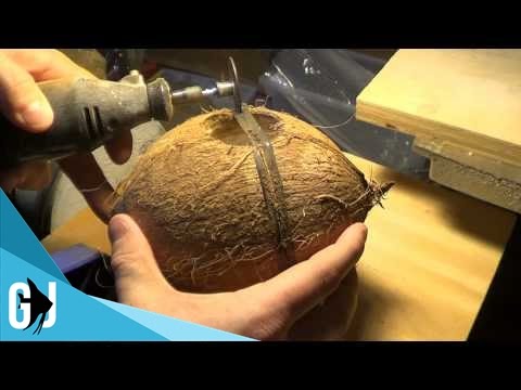 #285: How to Make a Coconut Hide for Aquarium, Crayfish, Hermit Crabs, Fish - DIY Wednesday
