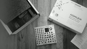 Assimil8or sampler (Rossum Electro-Music) unboxing